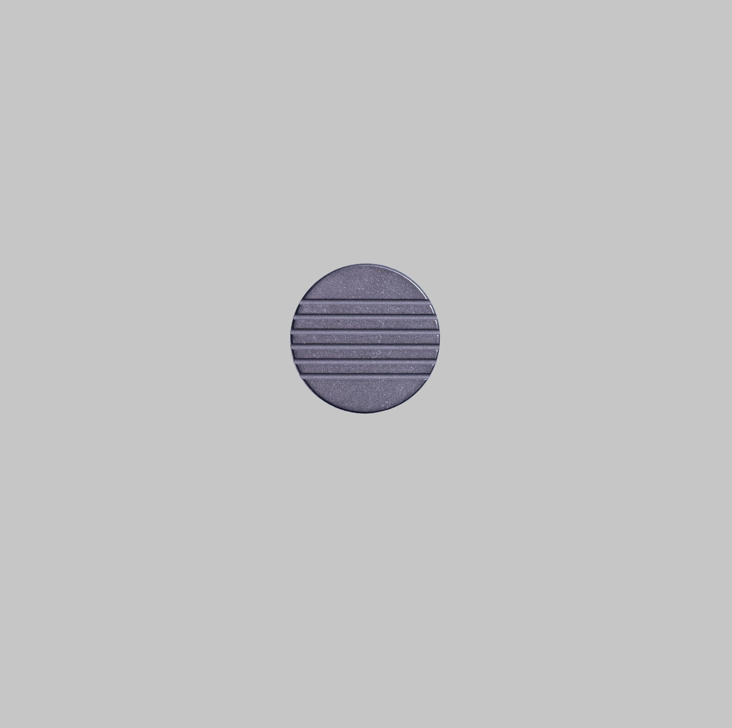 Ti MARKER lightweight titanium golf ball marker back view