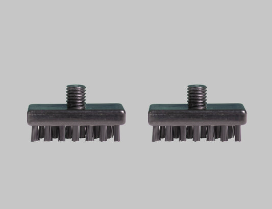 Ti BRUSH Refills replacement nylon golf brush heads 2-pack
front view
